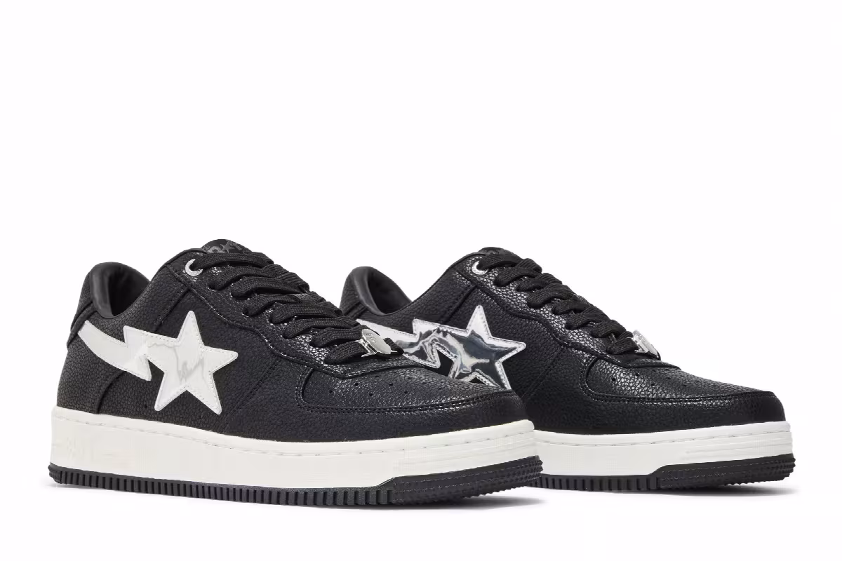 GOAT x Bapesta M2 Black, view 9