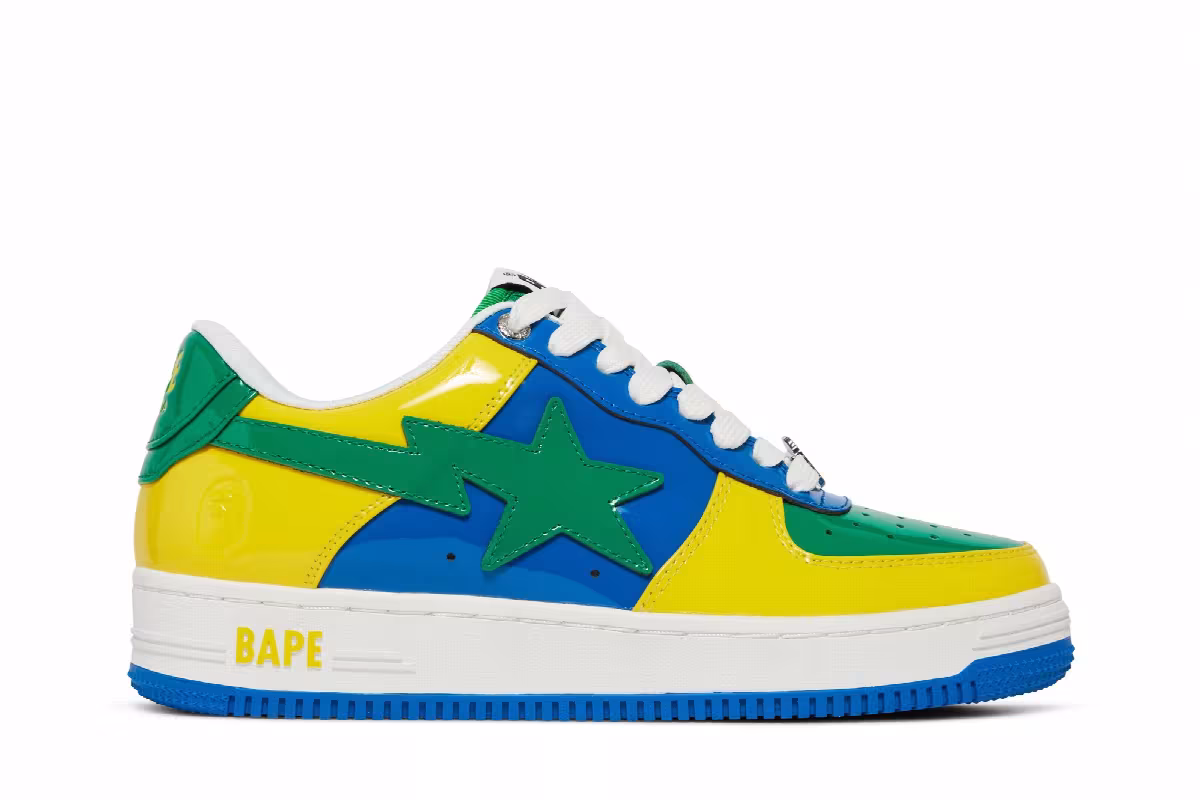 Women's Bapesta M1 Brazil, view 2