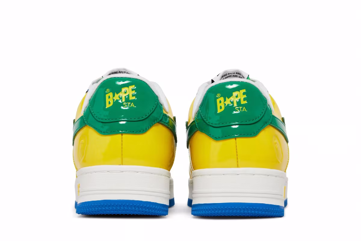 Women's Bapesta M1 Brazil, view 7