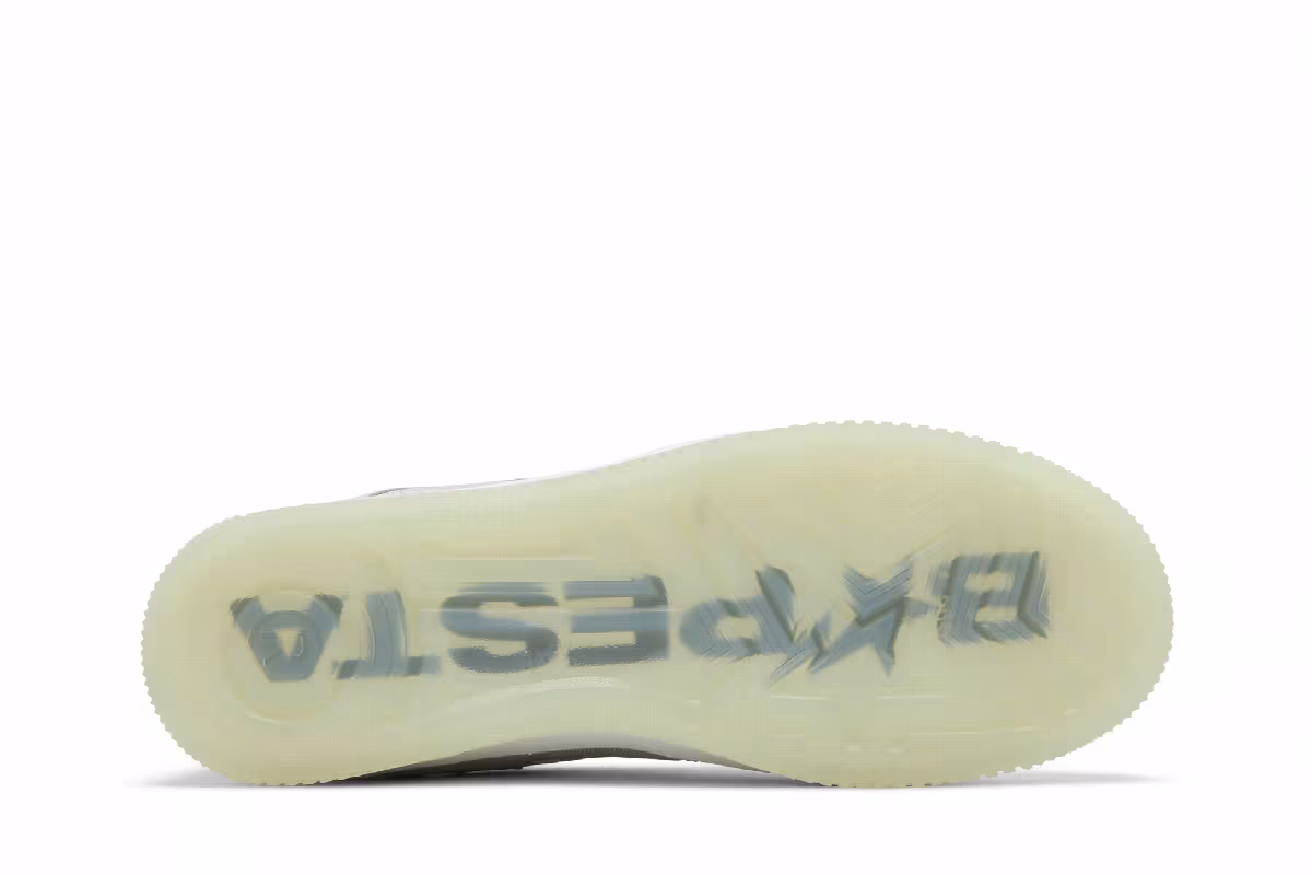Bapesta Text Code Camo - Grey, view 5