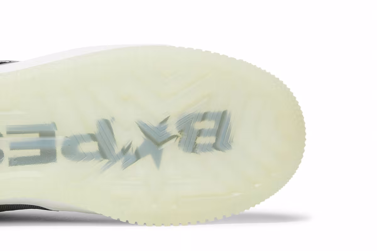Bapesta Text Code Camo - Charcoal, view 6