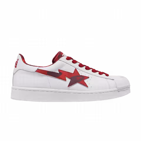 BAPE Skullsta M1 'White Red'