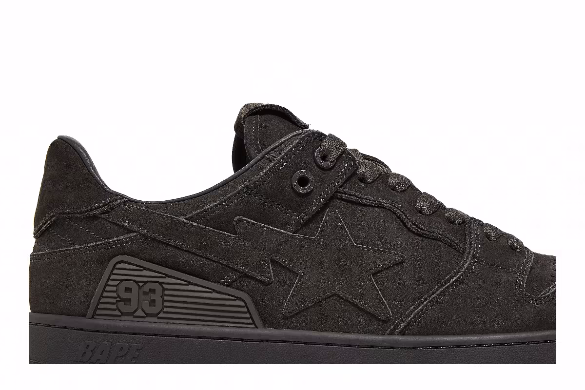 BAPE SK8 Sta Triple Black, view 3