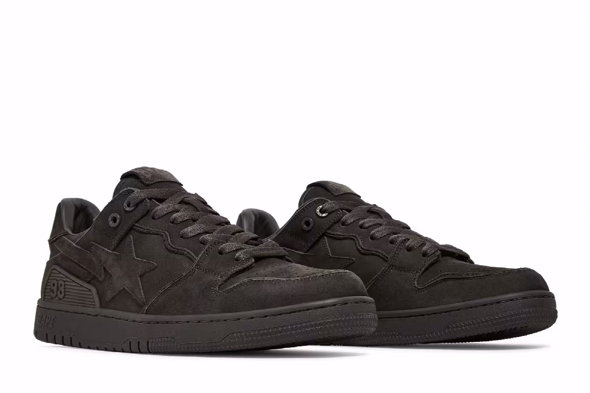 BAPE SK8 Sta Triple Black, view 9