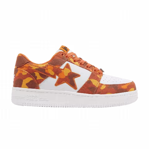 Heron Preston x Bapesta 'ABC Camo - Orange'