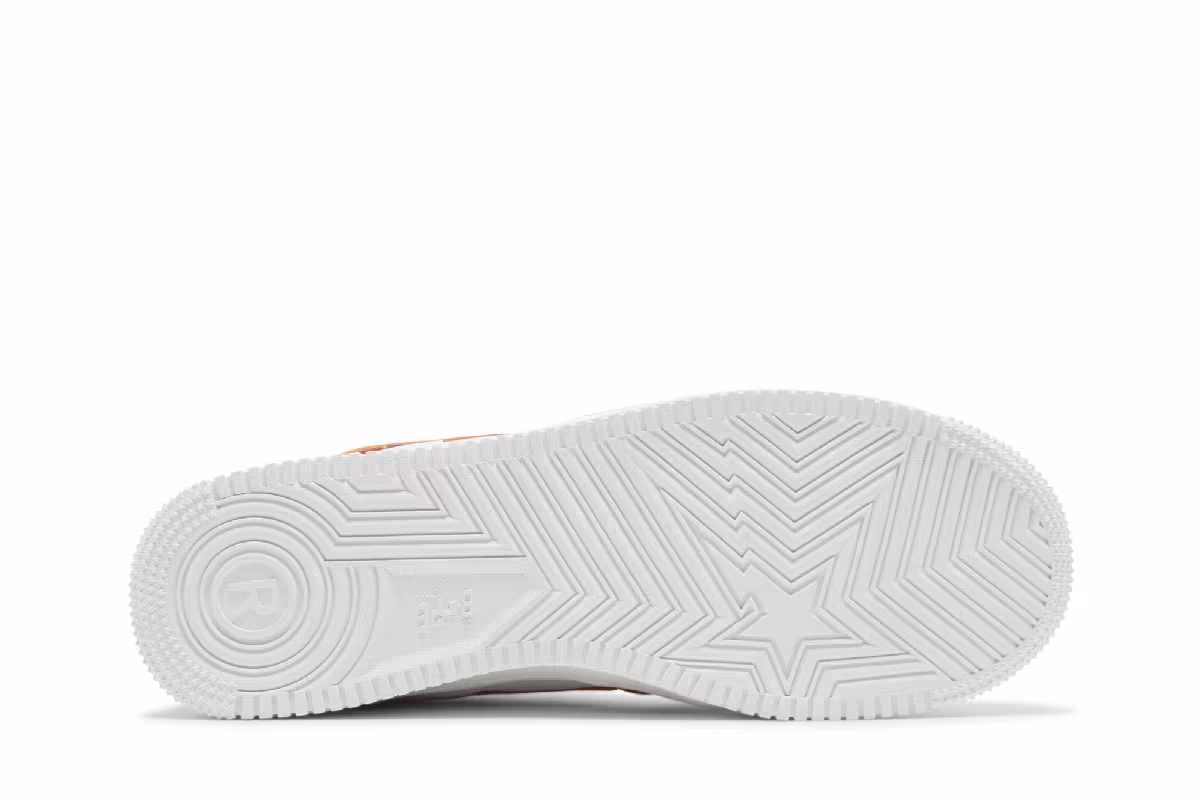 Heron Preston x Bapesta ABC Camo - Orange, view 5