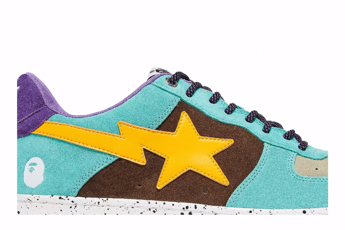 Bapesta #2 Brown Yellow, view 3