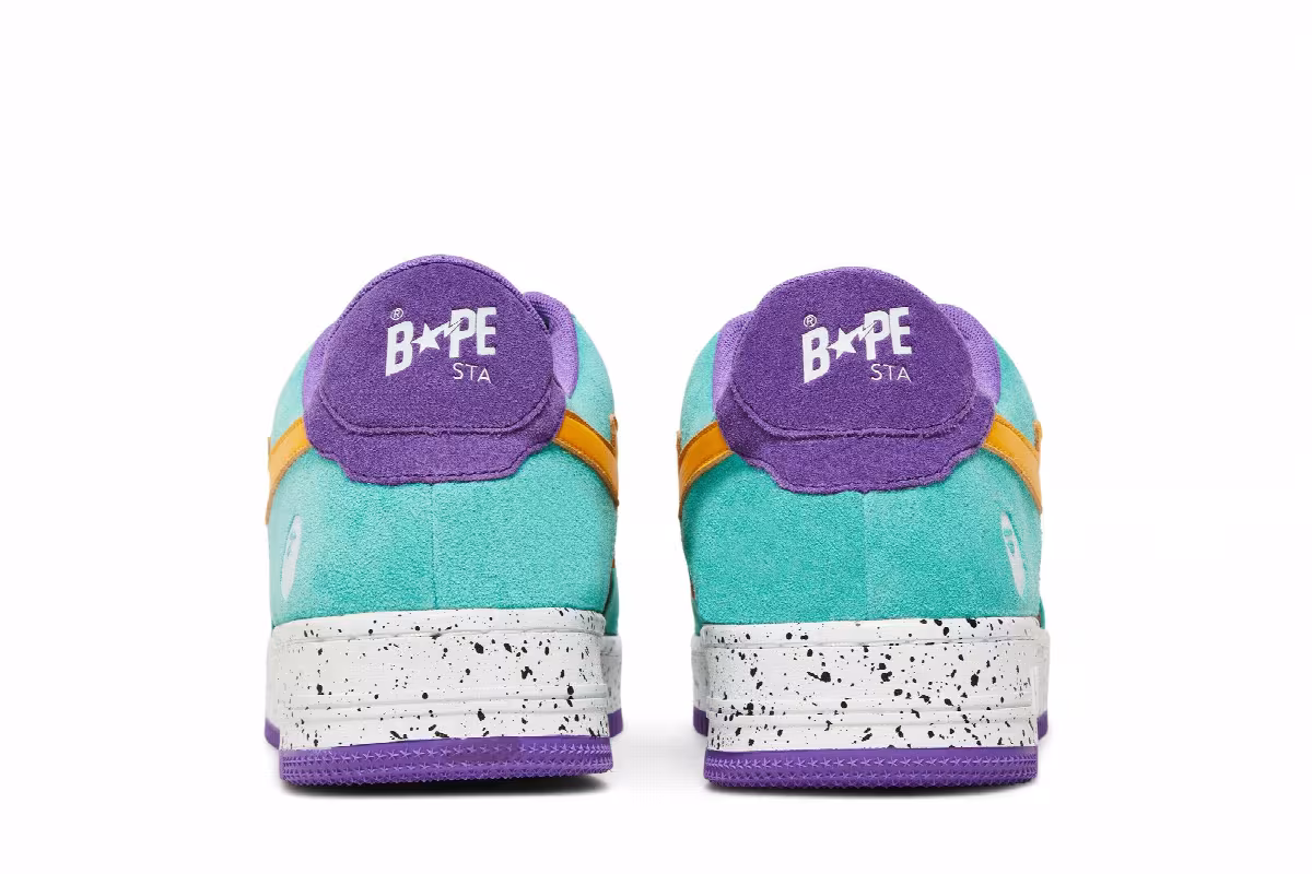 Bapesta #2 Brown Yellow, view 7
