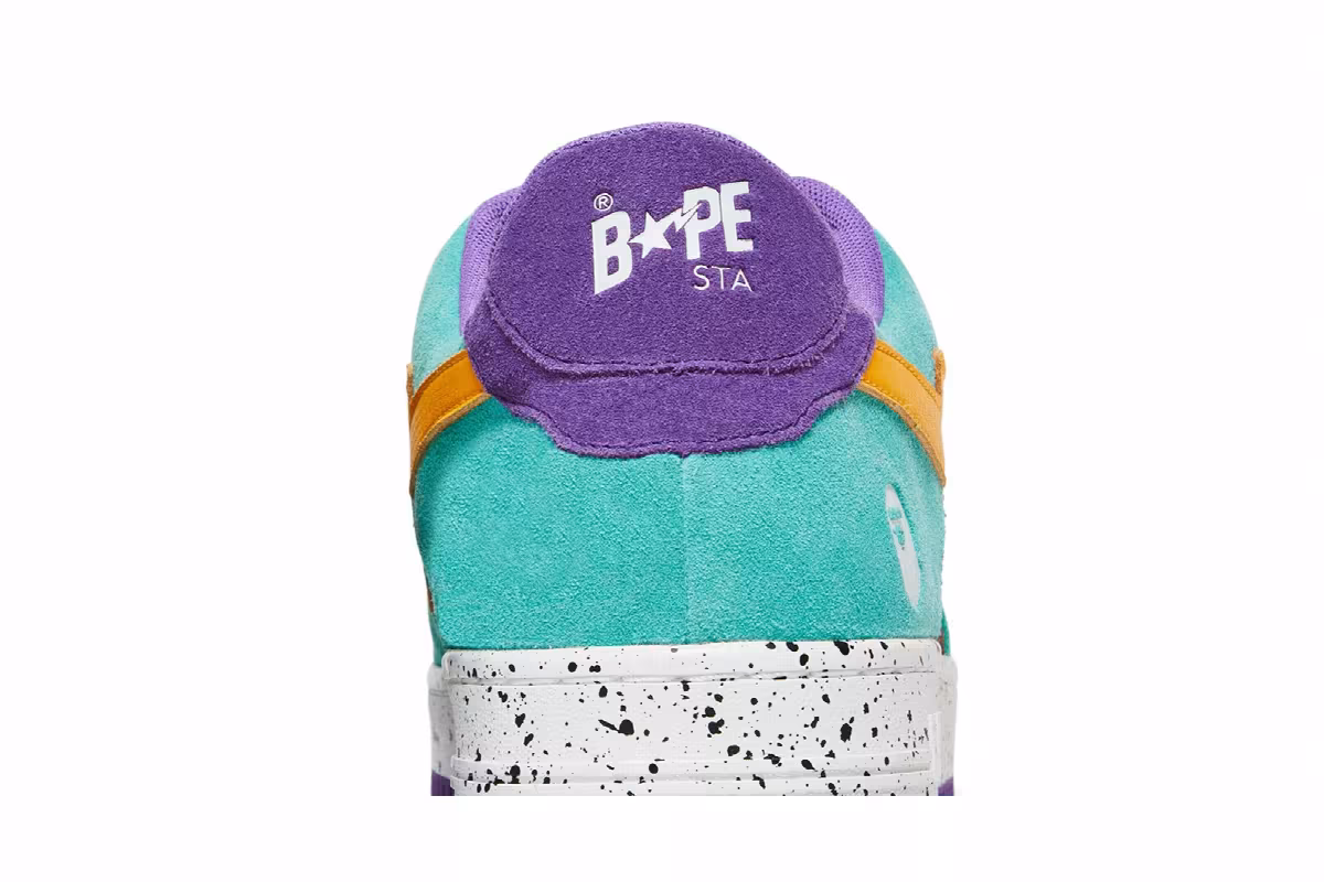 Bapesta #2 Brown Yellow, view 8