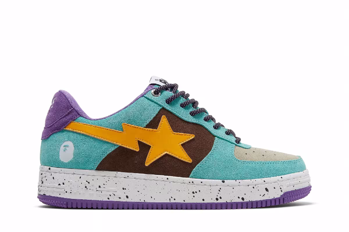Bapesta Brown Yellow, view 2