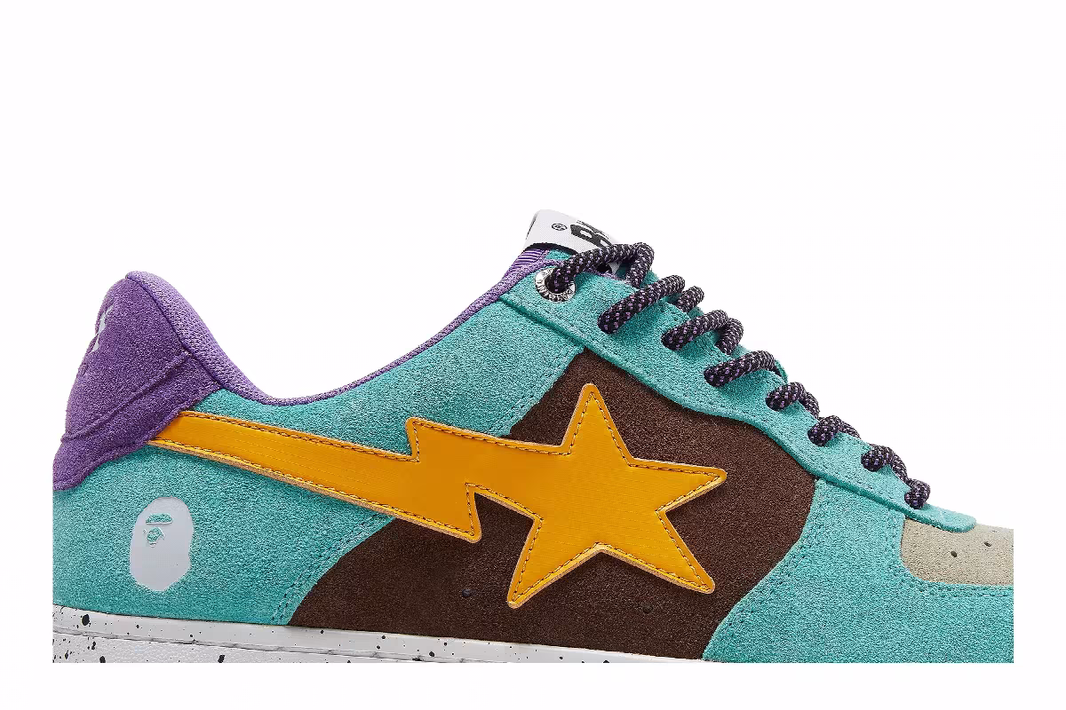 Bapesta Brown Yellow, view 3