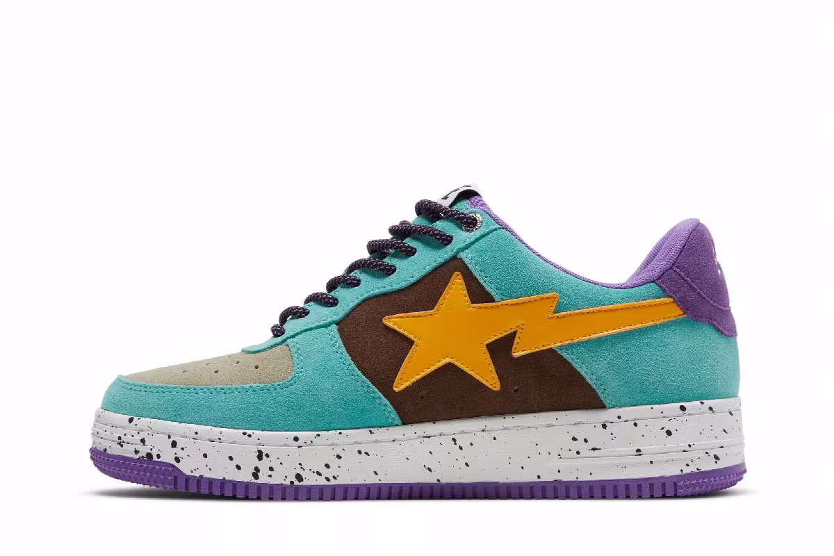 Bapesta Brown Yellow, view 4