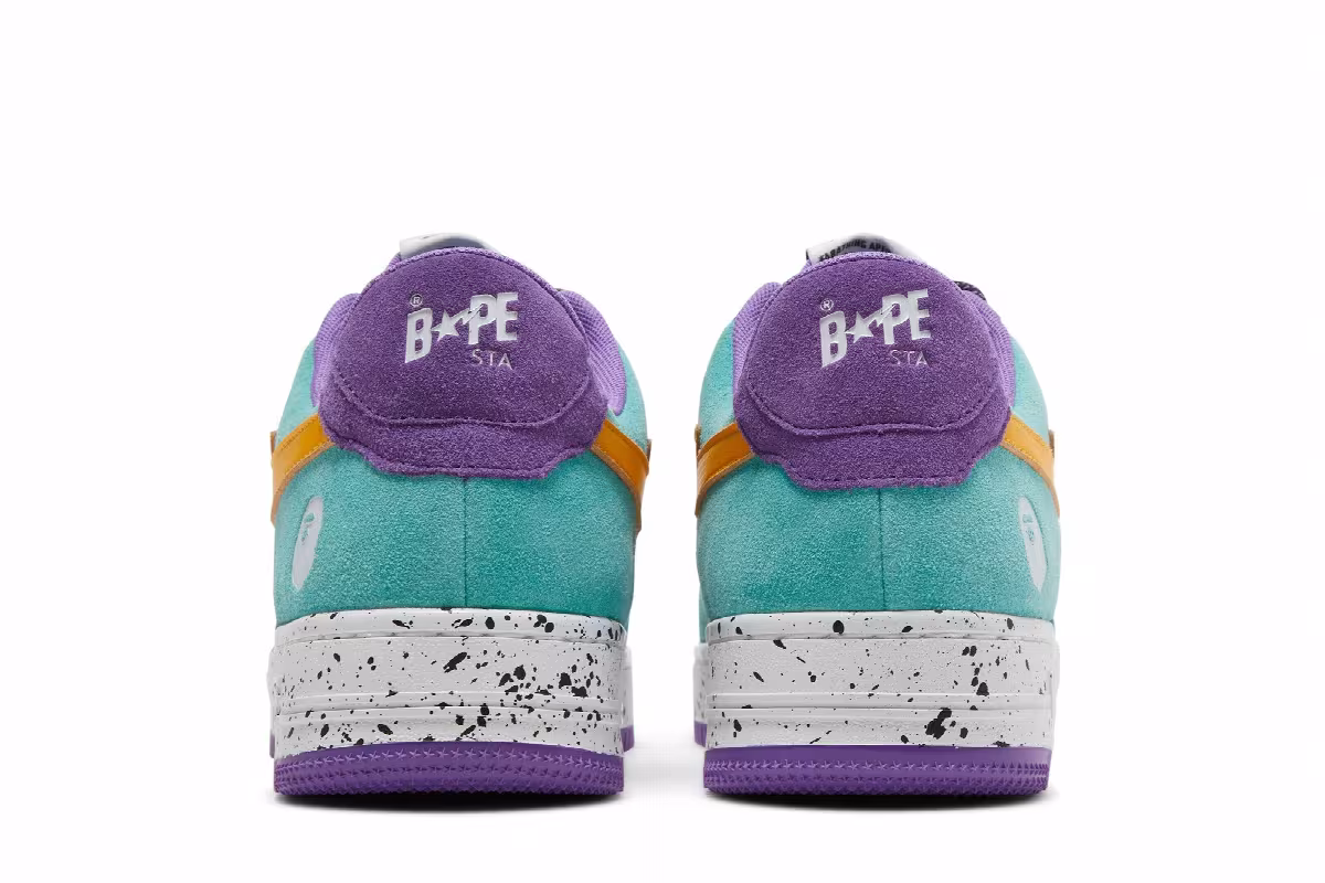 Bapesta Brown Yellow, view 7