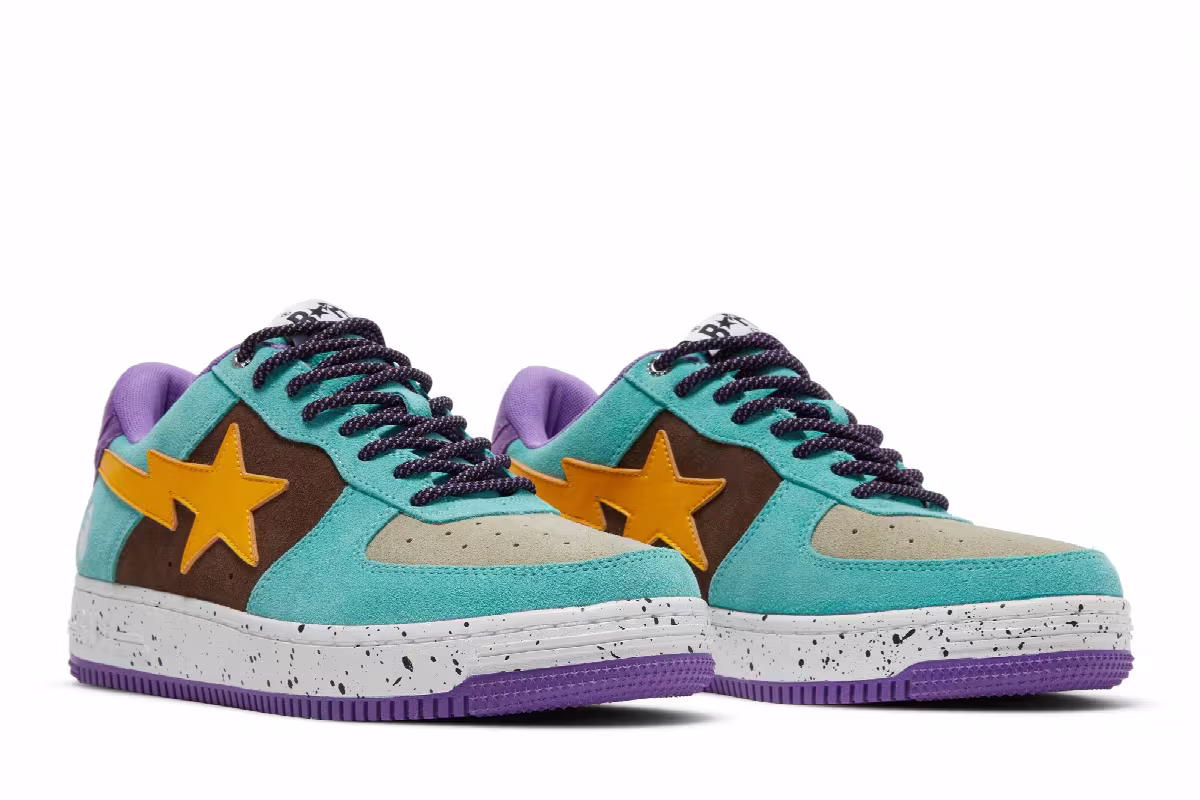 Bapesta Brown Yellow, view 9