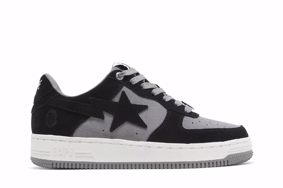 Women's Bapesta #3 L Black, view 2
