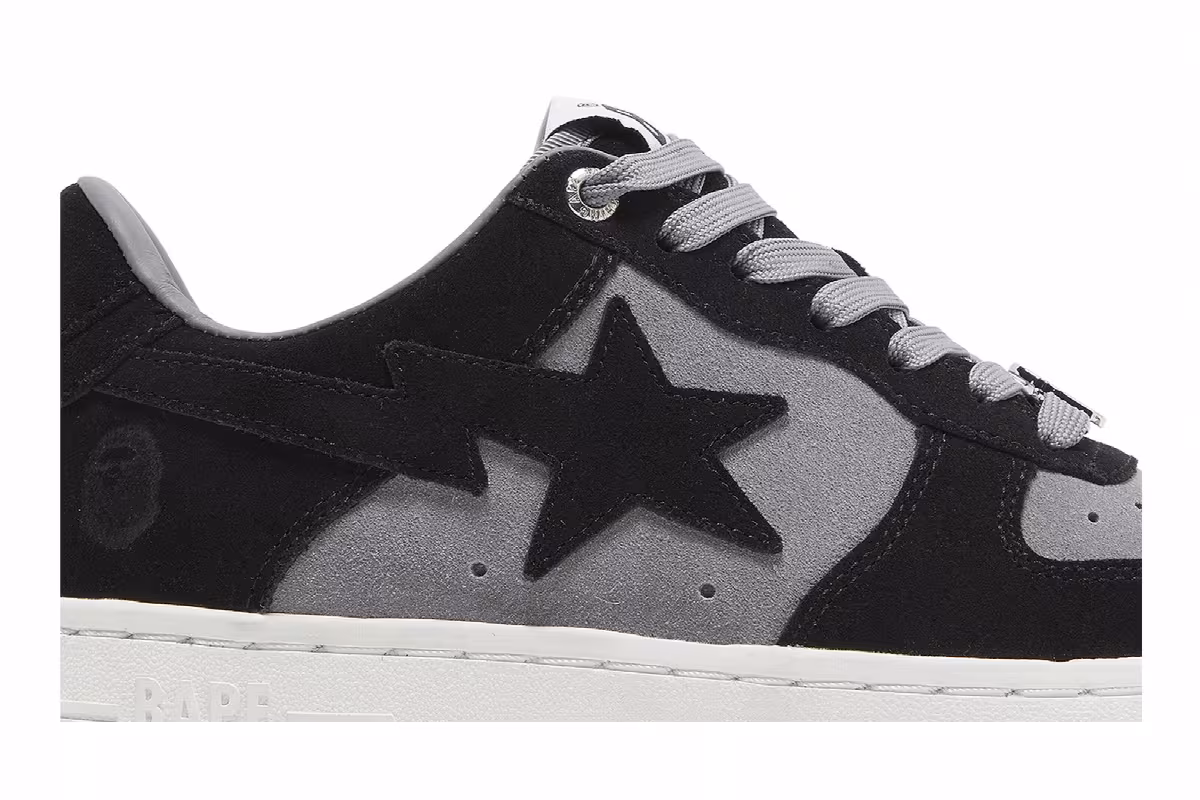 Women's Bapesta #3 L Black, view 3