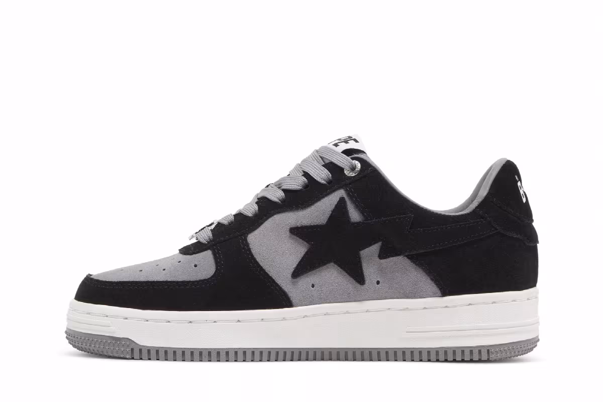 Women's Bapesta #3 L Black, view 4