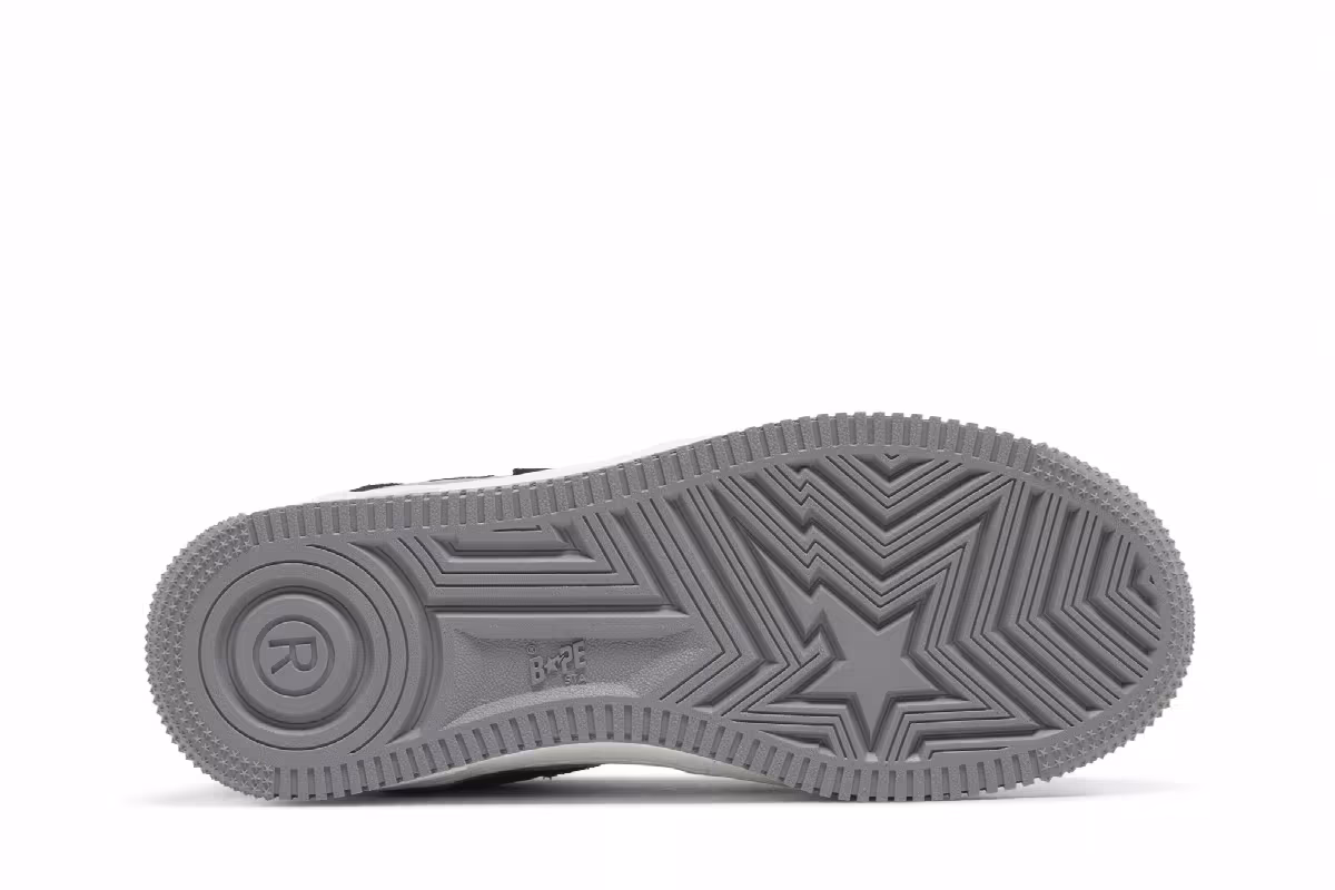 Women's Bapesta #3 L Black, view 5