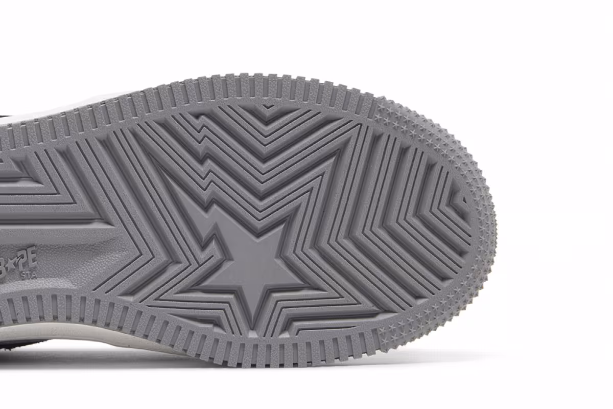Women's Bapesta #3 L Black, view 6