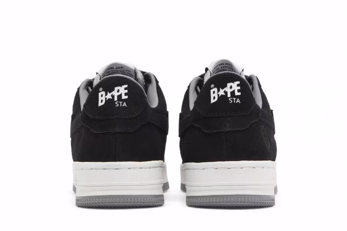Women's Bapesta #3 L Black, view 7