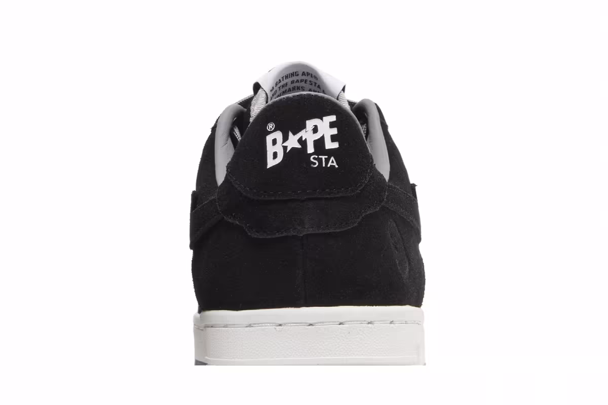 Women's Bapesta #3 L Black, view 8