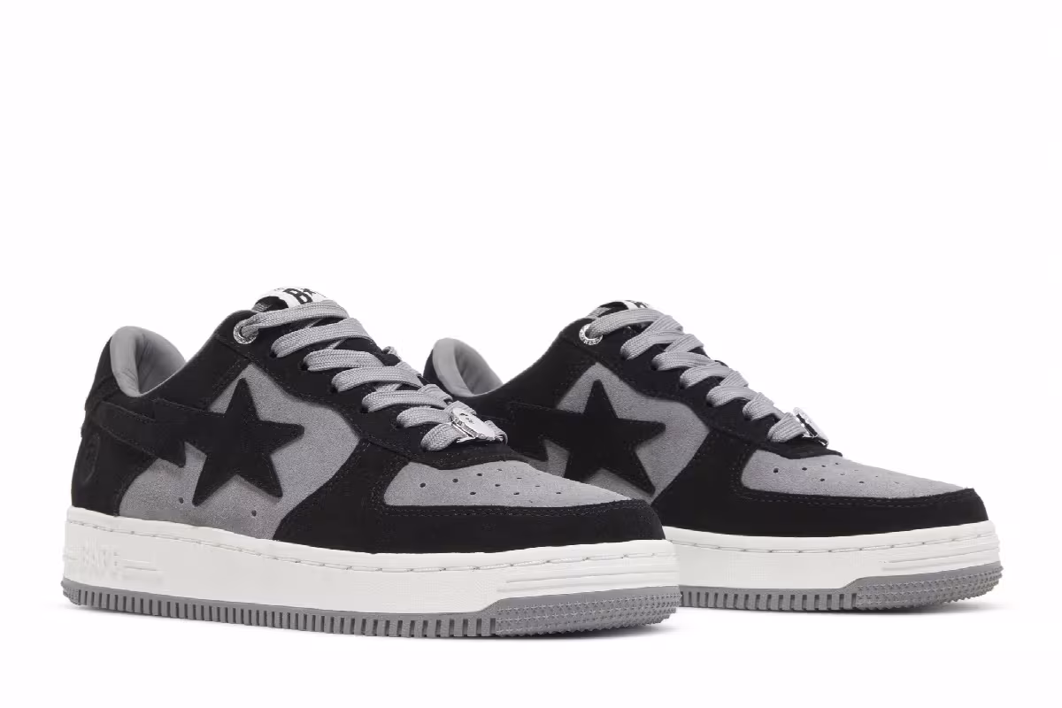 Women's Bapesta #3 L Black, view 9