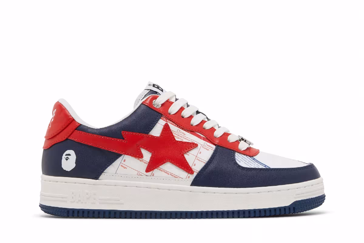 USPS x Bapesta Priority Mail Express Label, view 2