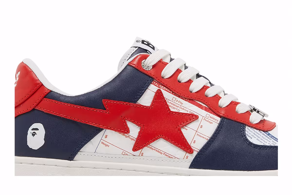 USPS x Bapesta Priority Mail Express Label, view 3