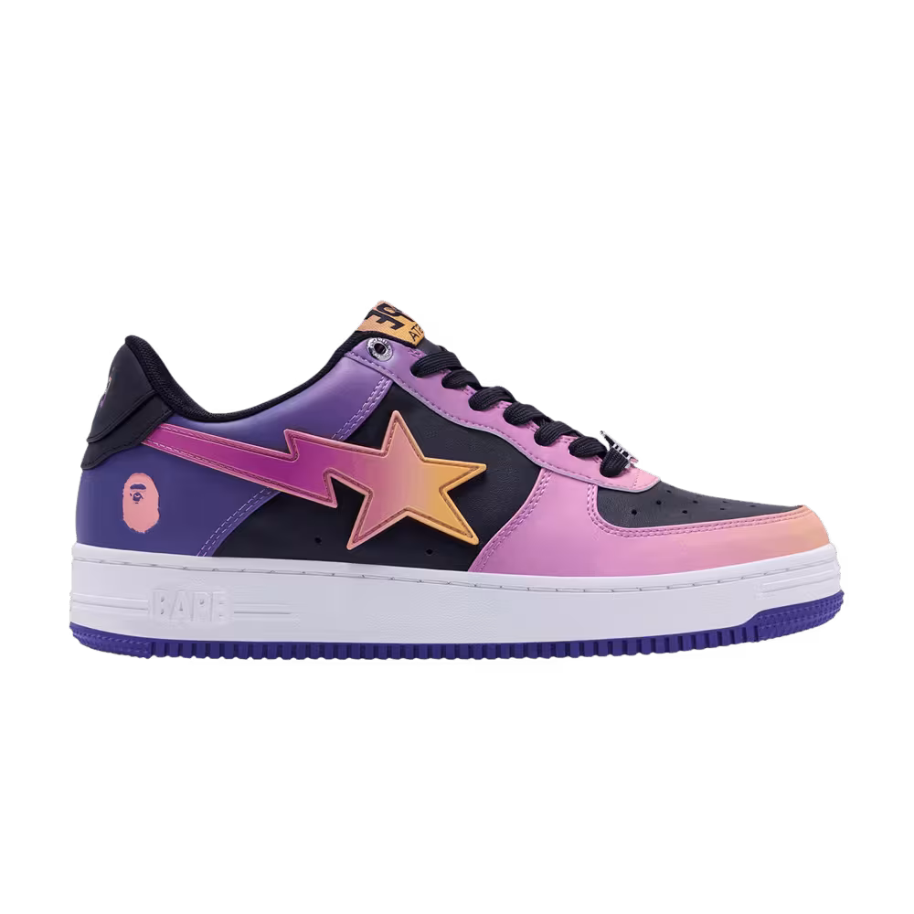 Women's Bapesta #7 Purple Gradient