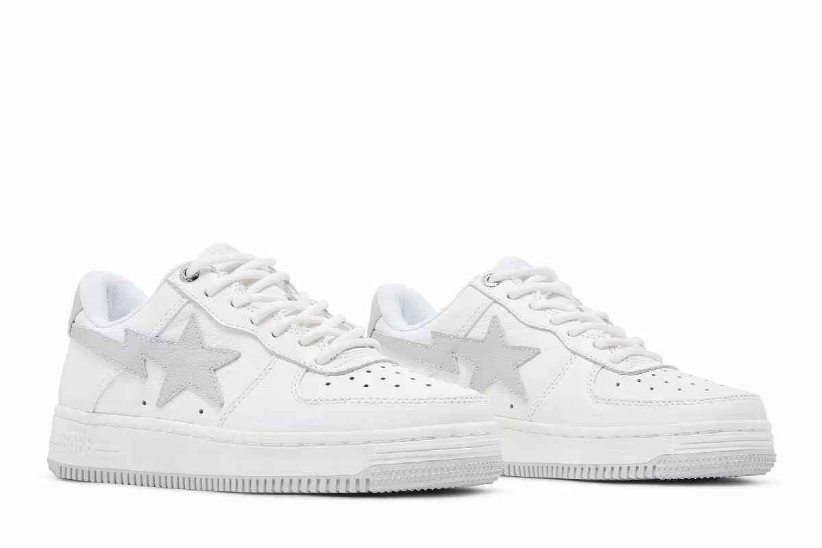 JJJJound x Women's Bapesta White, view 9