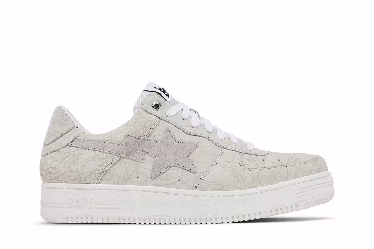 Solebox x Bapesta Light Beige Line Camo, view 2