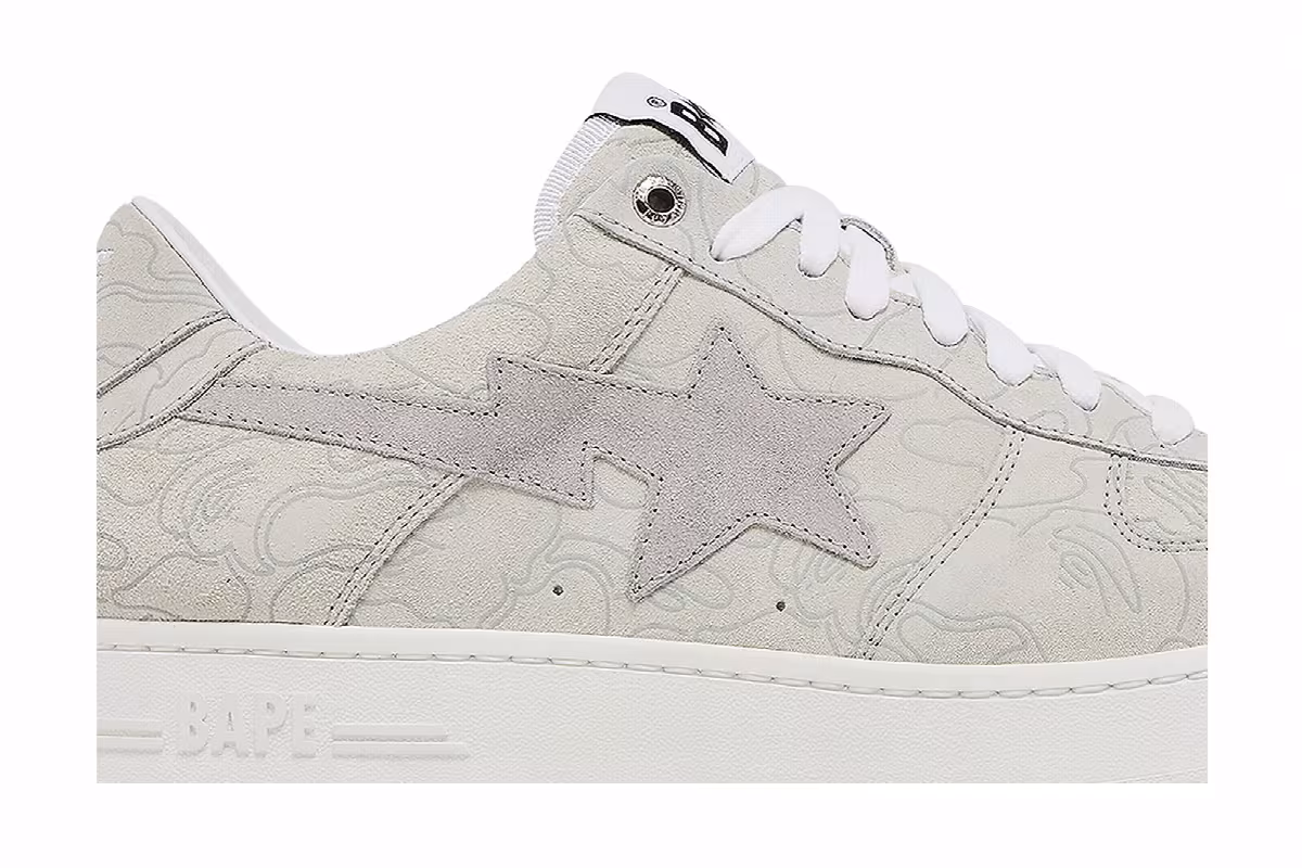 Solebox x Bapesta Light Beige Line Camo, view 3