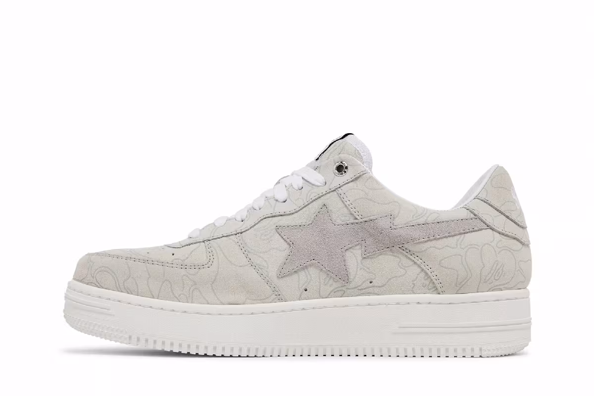 Solebox x Bapesta Light Beige Line Camo, view 4