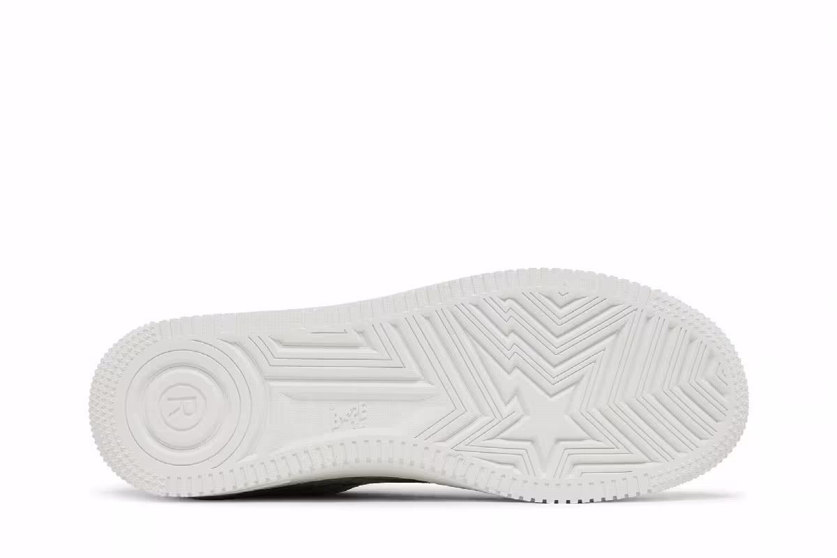 Solebox x Bapesta Light Beige Line Camo, view 5