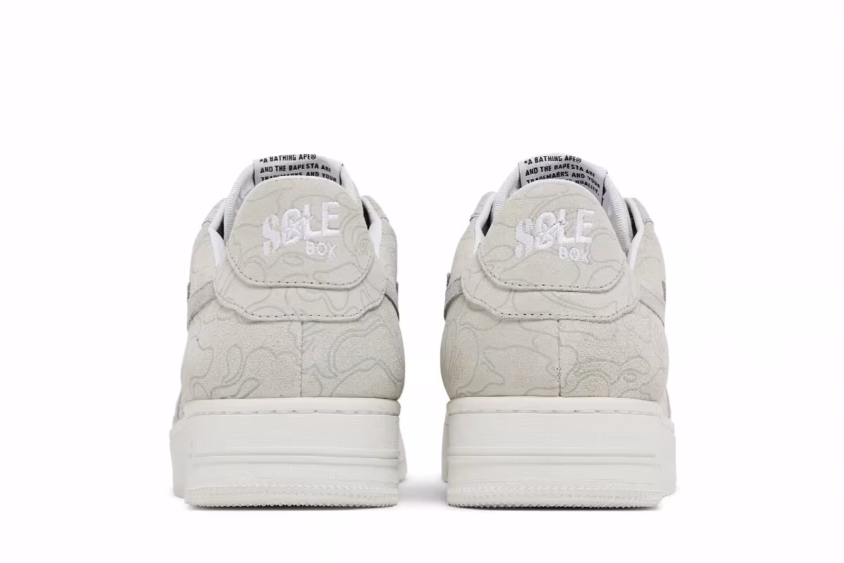 Solebox x Bapesta Light Beige Line Camo, view 7