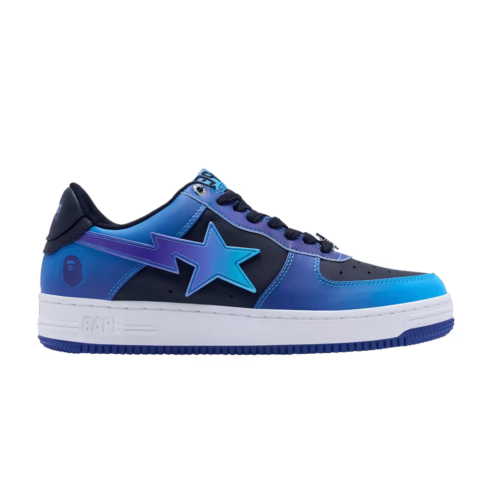 Women's Bapesta #7 Blue Gradient