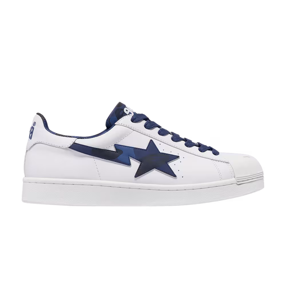 BAPE Skullsta M1 White Navy