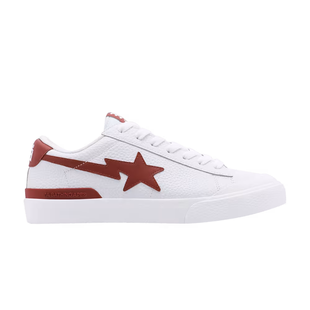 BAPE Women's Mad Sta #2 White Red