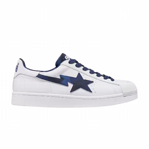 BAPE Wmns Skullsta 'White Navy'