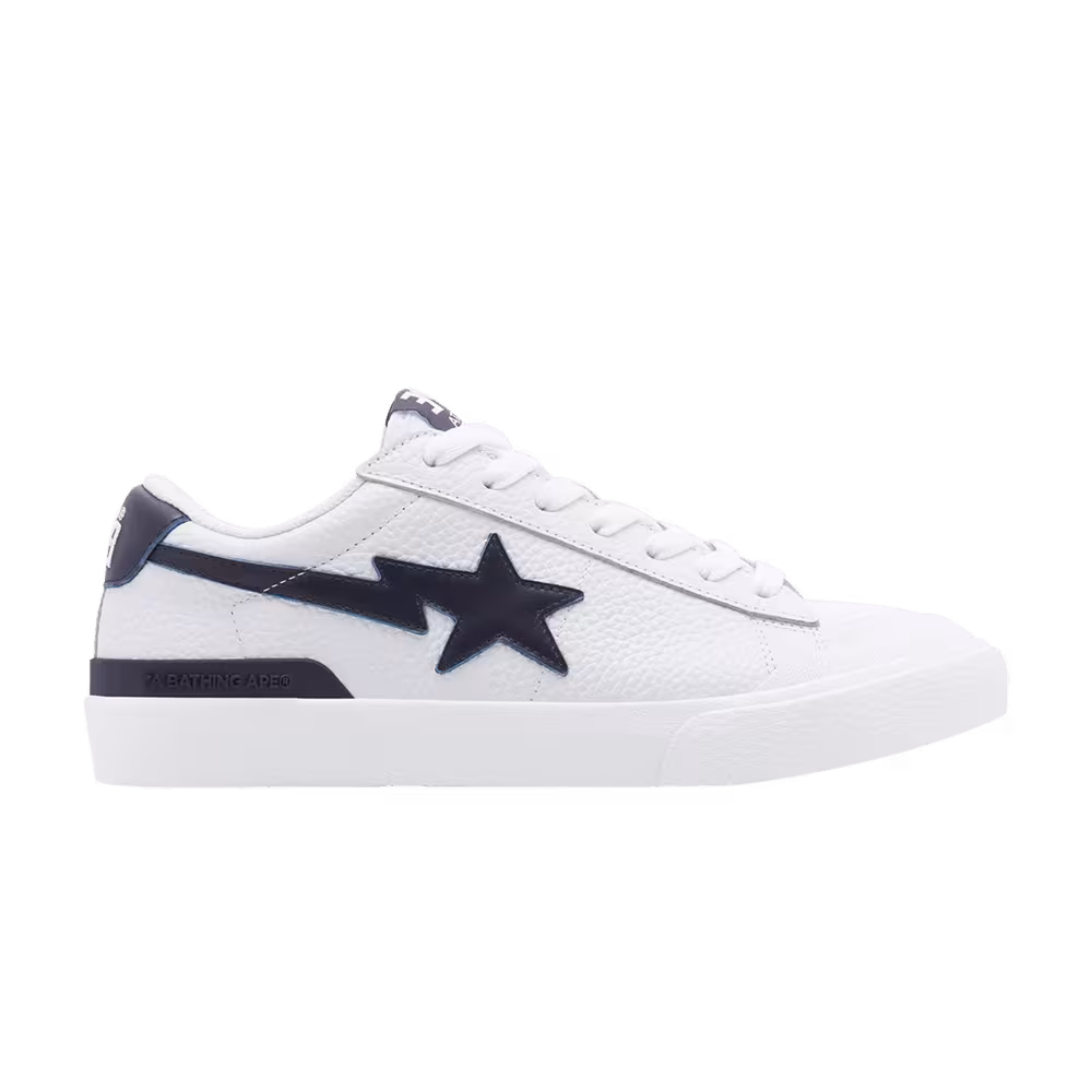 BAPE Women's Mad Sta #2 White Navy