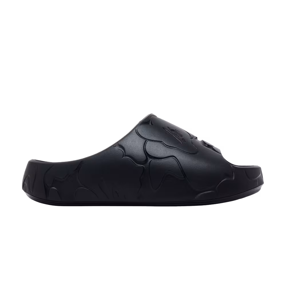 BAPE A Bathing Ape Slide #1 Black Solid Camo