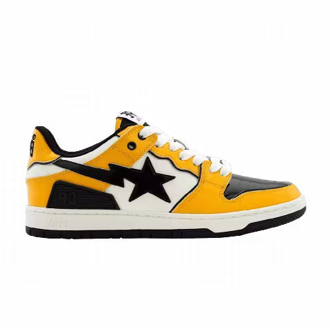 BAPE Sk8 Sta 'Orange Black White'