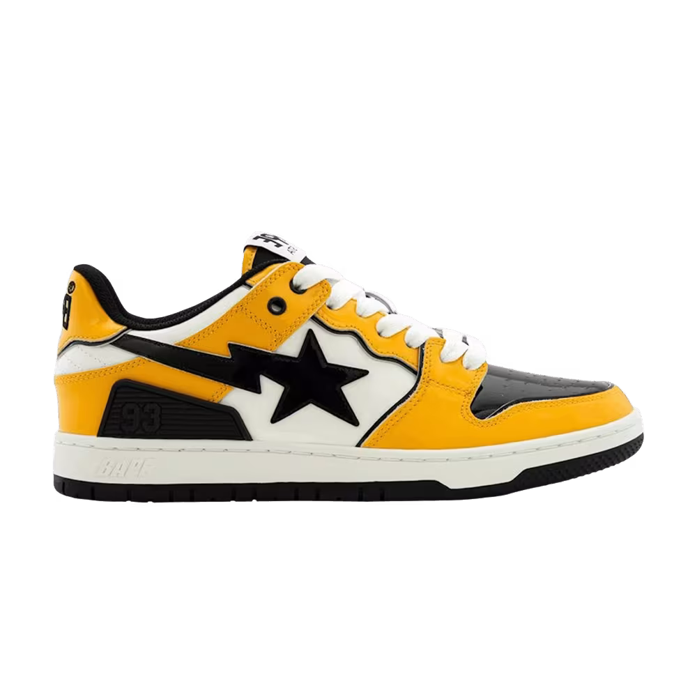 BAPE Sk8 Sta Orange Black White