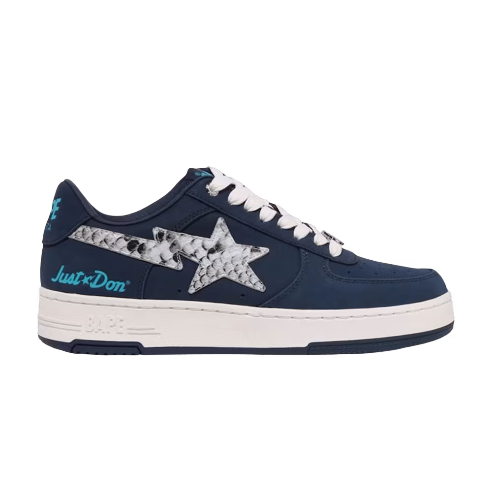 Just Don x Bapesta #1 Navy Python