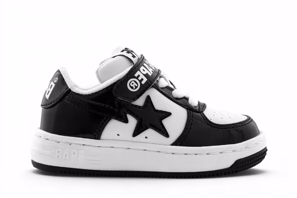 Bapesta Kids #2 Black, view 2