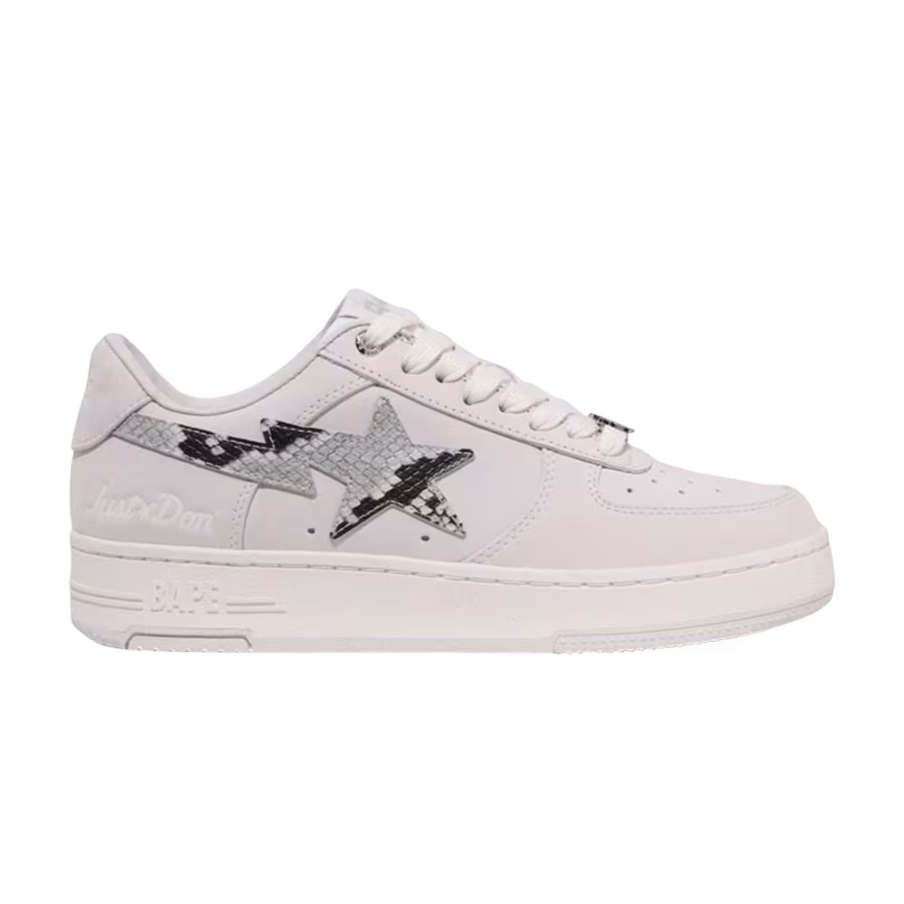Just Don x Bapesta #2 Grey Python