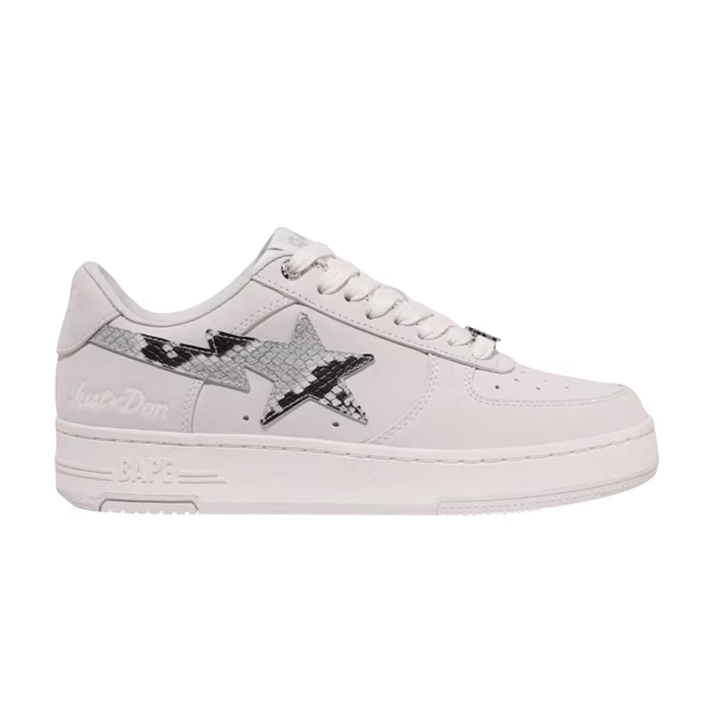 Just Don x Women's Bapesta #2 Grey Python