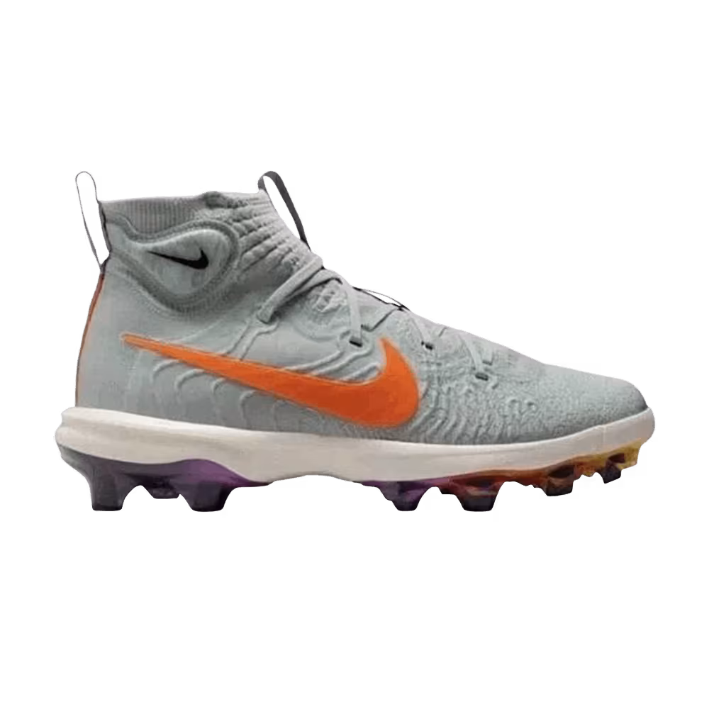 Nike Alpha Huarache NXT MCS NRG Light Silver Laser Orange