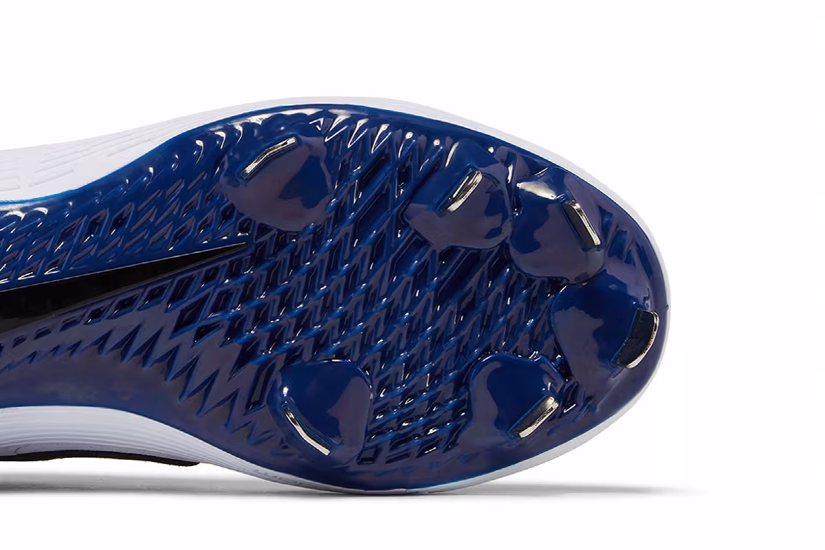 Nike Alpha Huarache Elite 2 Low White Gym Blue, view 6