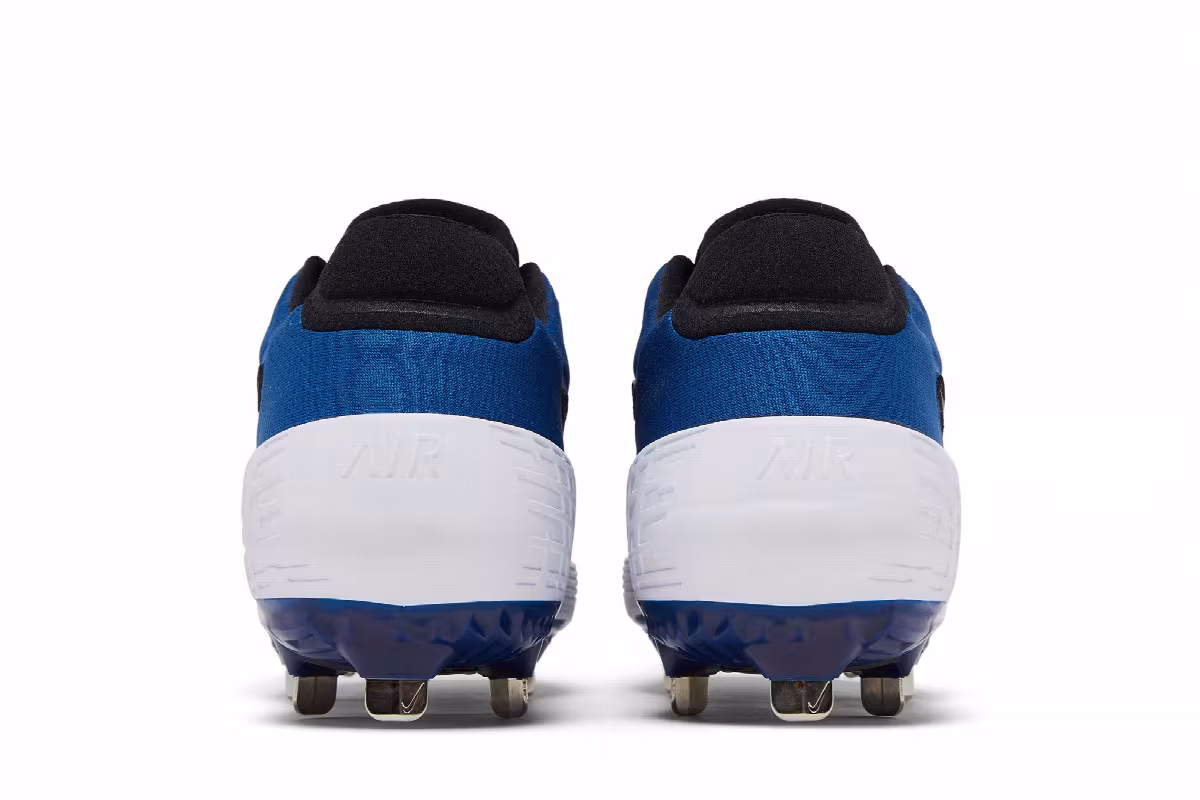 Nike Alpha Huarache Elite 2 Low White Gym Blue, view 7